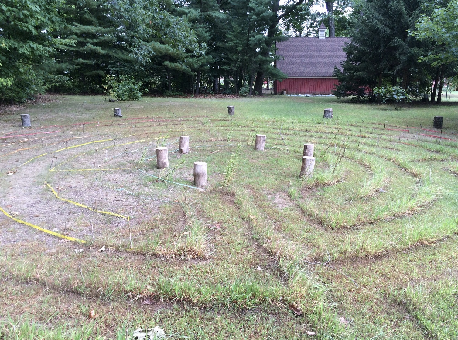 grass labyrinth