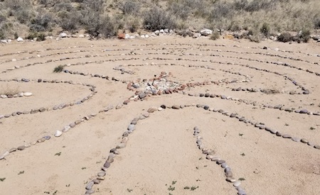 man in the maze labyrinth